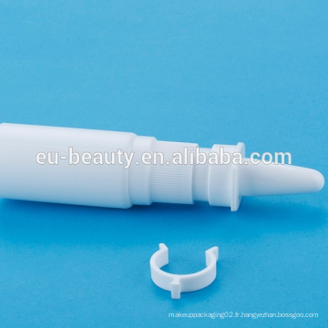 Pompe à atomiseur médical bouteille de pulvérisateur nasale en plastique